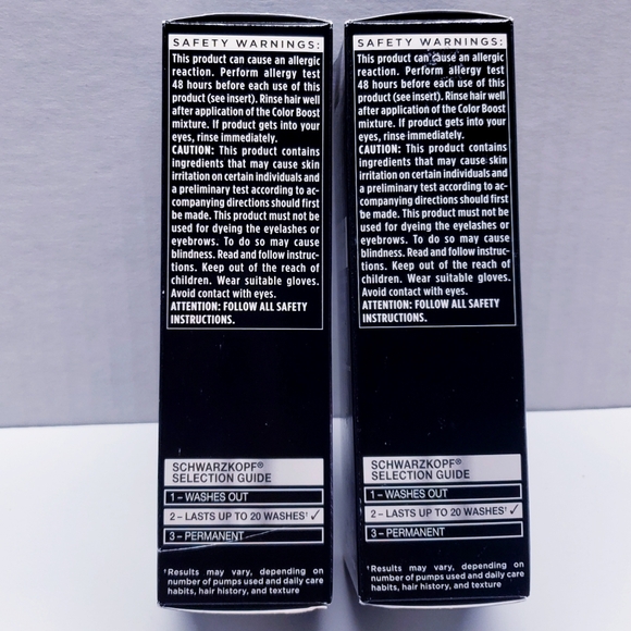 Schwarzkopf DARK COOL Color Boost Vibrancy Booster Up To 20 Washes (2 pack) - Picture 6 of 9